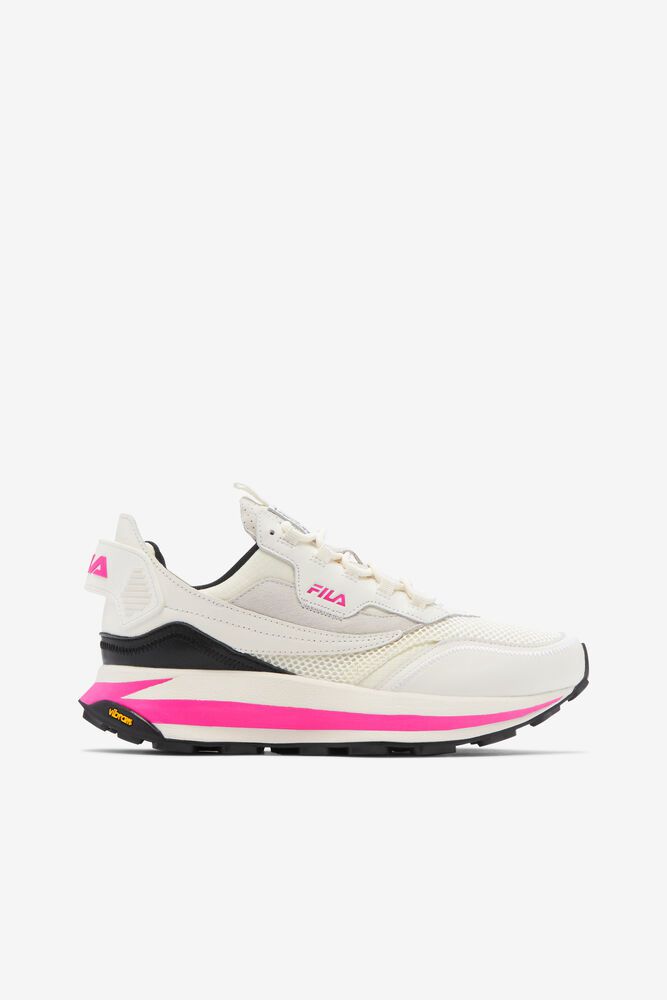 Fila Tenisky Damske R1 Runner X Barneys Biele - XKJZA2496